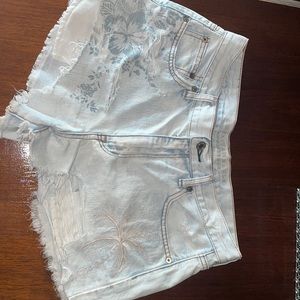 American Eagle Outfitters vintage high-rise festival shorts size 10 ☀️🏝 🦜🇺🇸